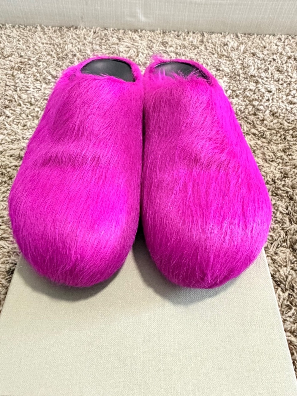 Pink Marni Slides